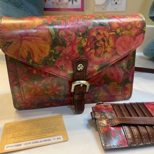 Patricia Nash crossbody with credit card holder